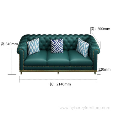 cowhide leather chesterfield modern sectionals sofas